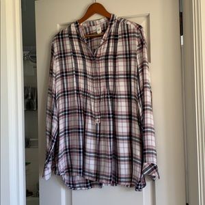 Gap Flannel Top